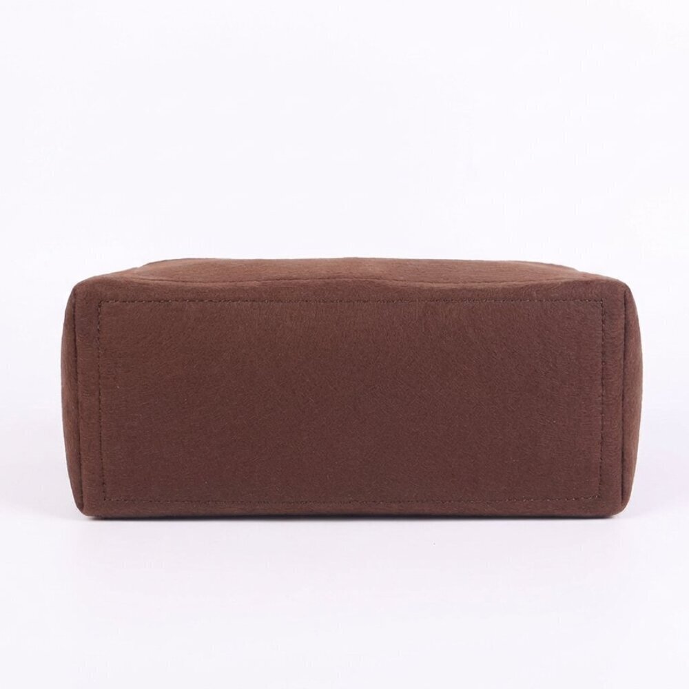 Coffee Multi-Pocket Felt Handbag Organizer - Picture 6 of 6